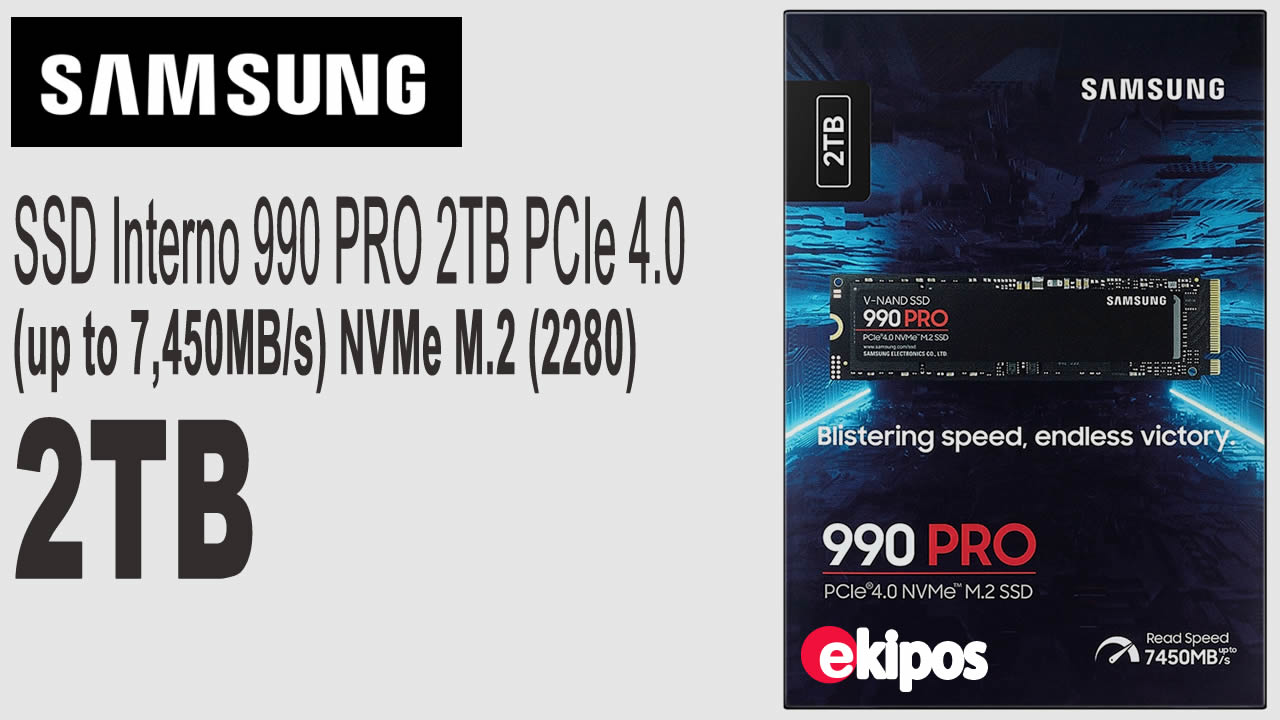 Samsung 990 PRO SSD 2TB  