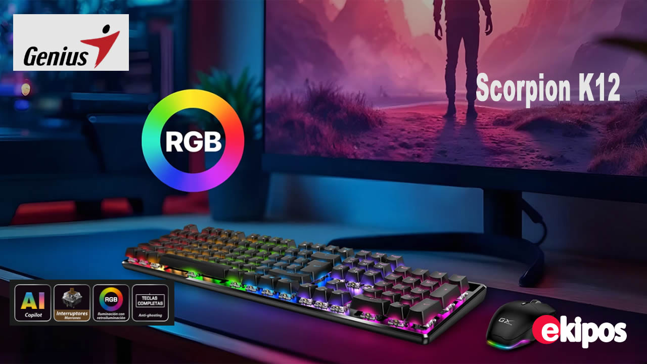 Genius Scorpion K12  Mecánico