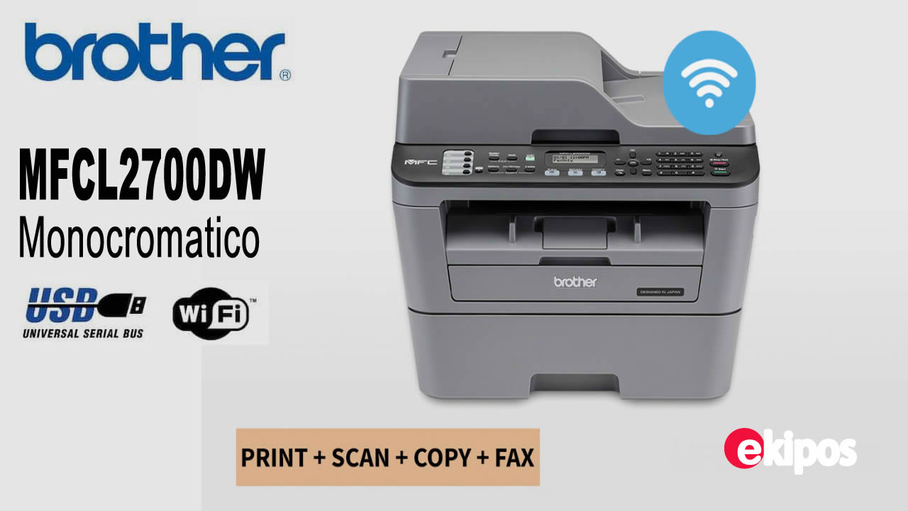 BROTHER MFC-L2700DW Láser       