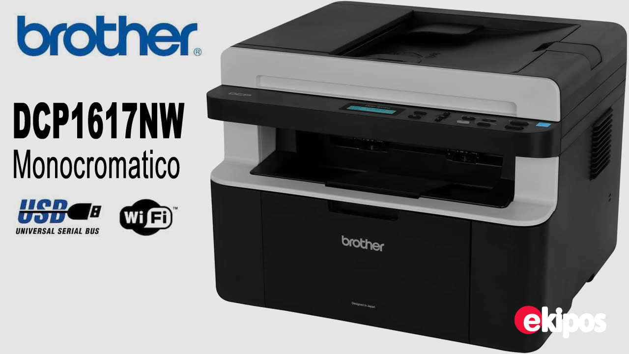 BROTHER DCP-1617NW Láser    