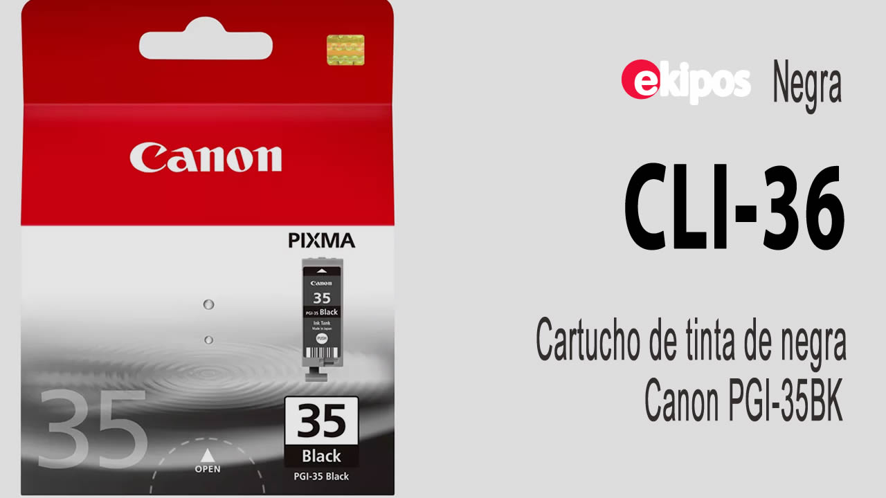 Canon PGI-35BK Negro 