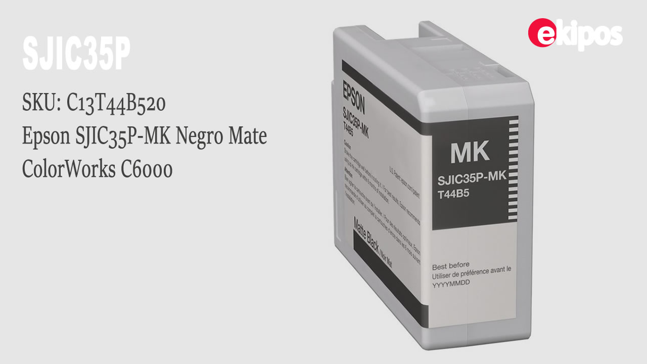 EPSON SJIC35P-MK - Negro Mate