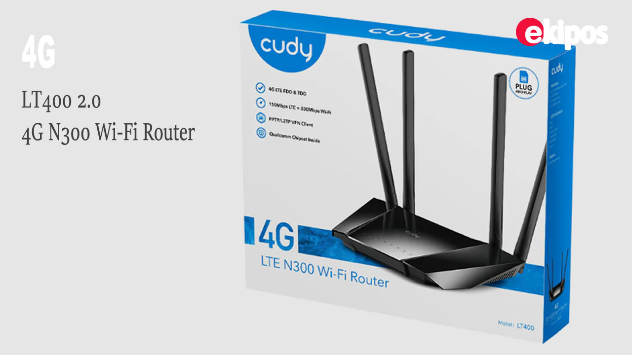 Cudy 4G N300 Wi-Fi Router