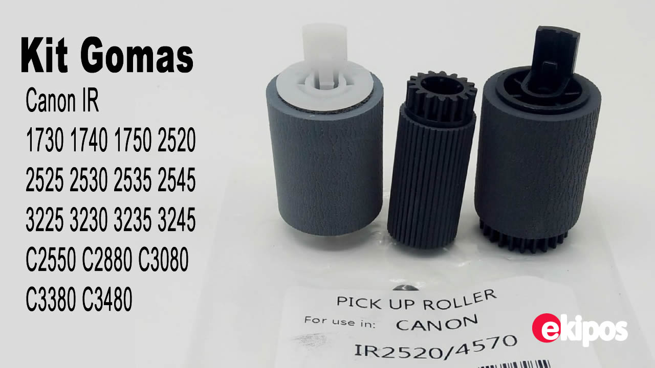 Canon Kit  Gomas  de Bandejas  