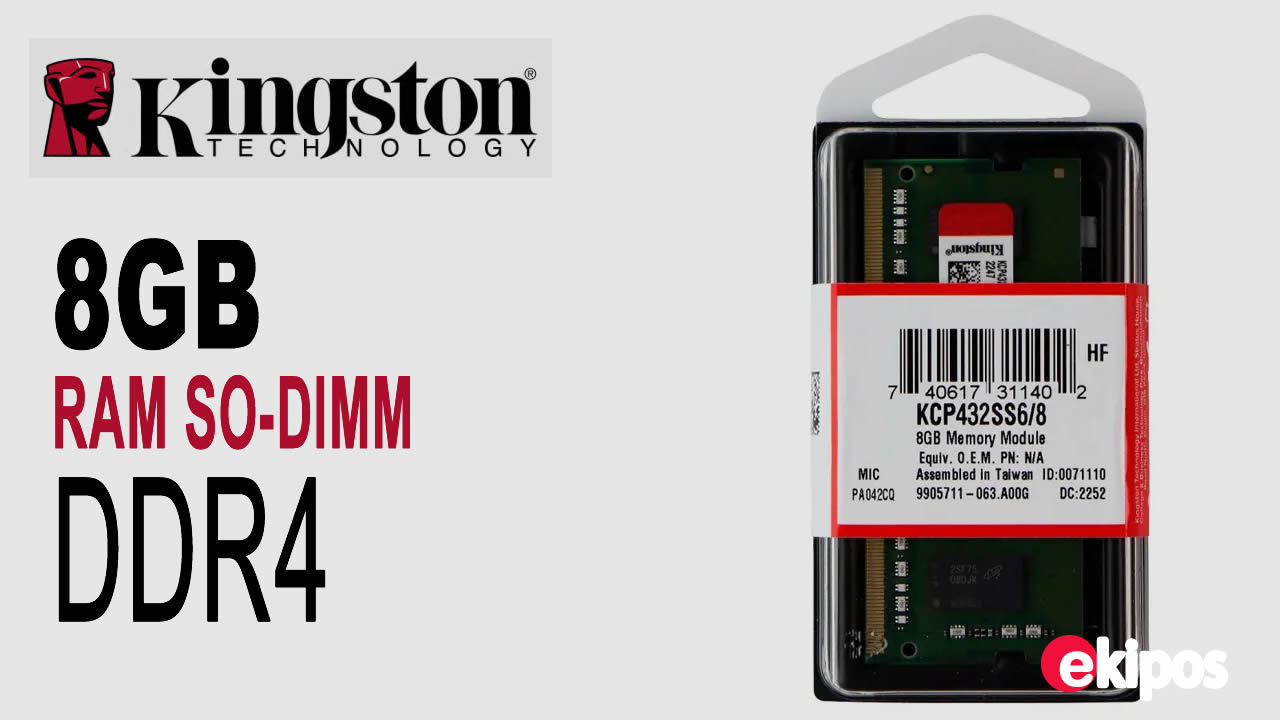 KINGSTON KCP432SS6/8 8GB    