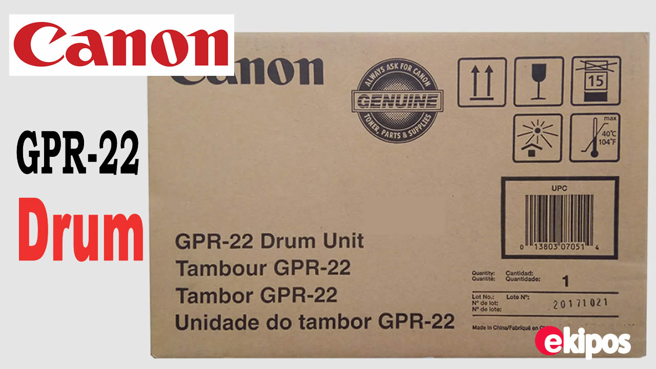 Canon GPR-22 Drum NEGRO 