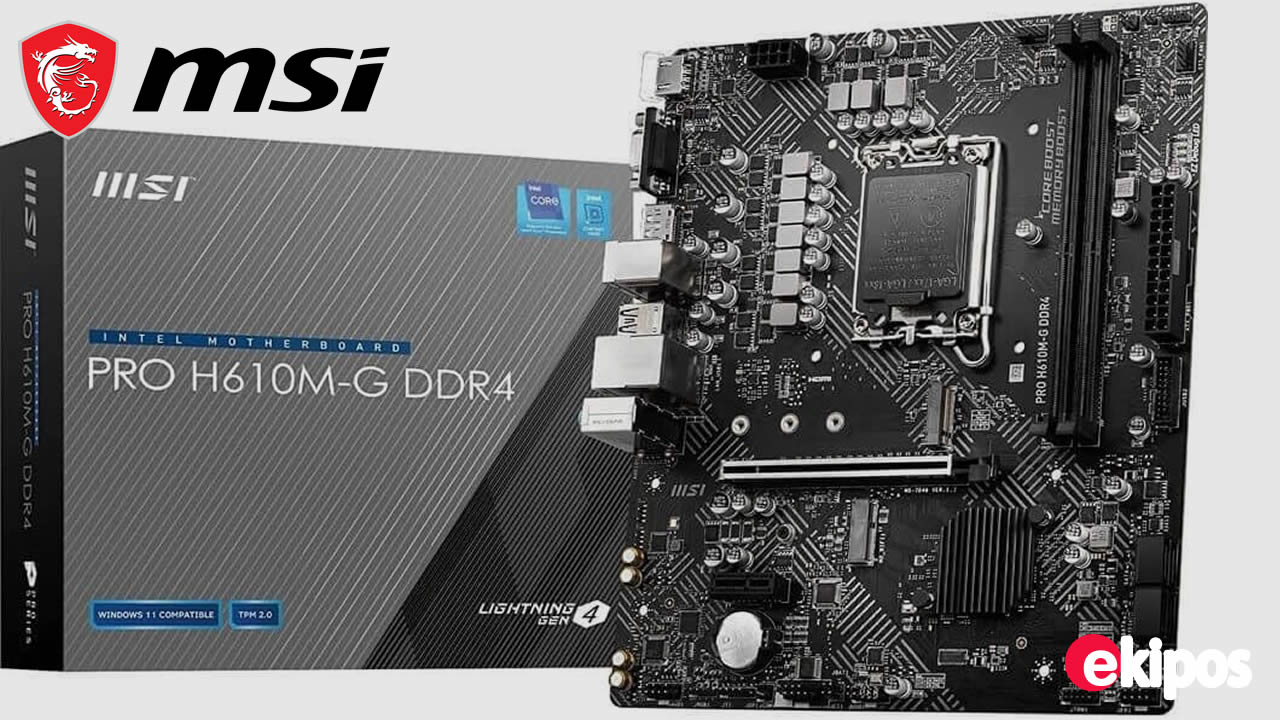 MSI PRO H610M-G DDR4