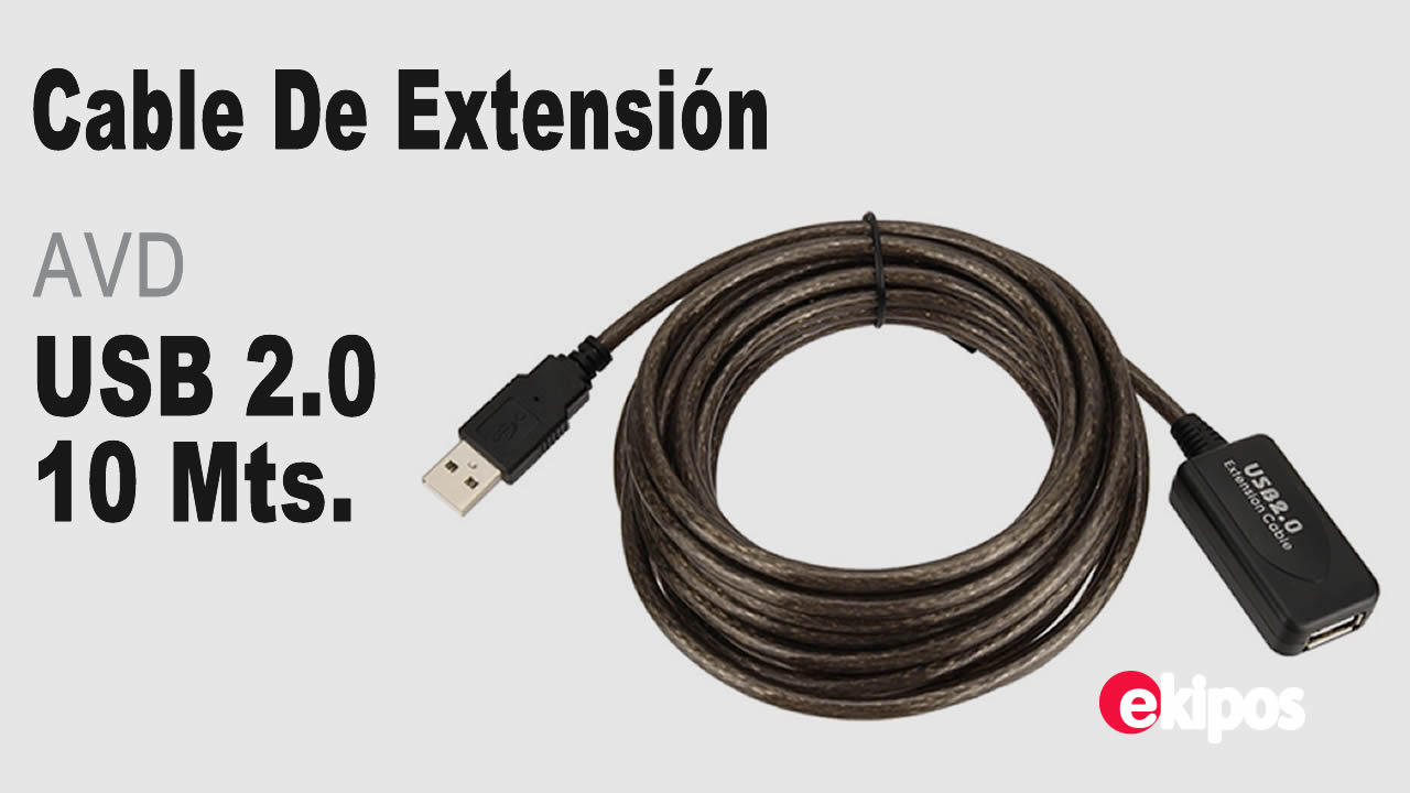 OEM Cable De Extensión Usb 2.0 De 10 Metros 