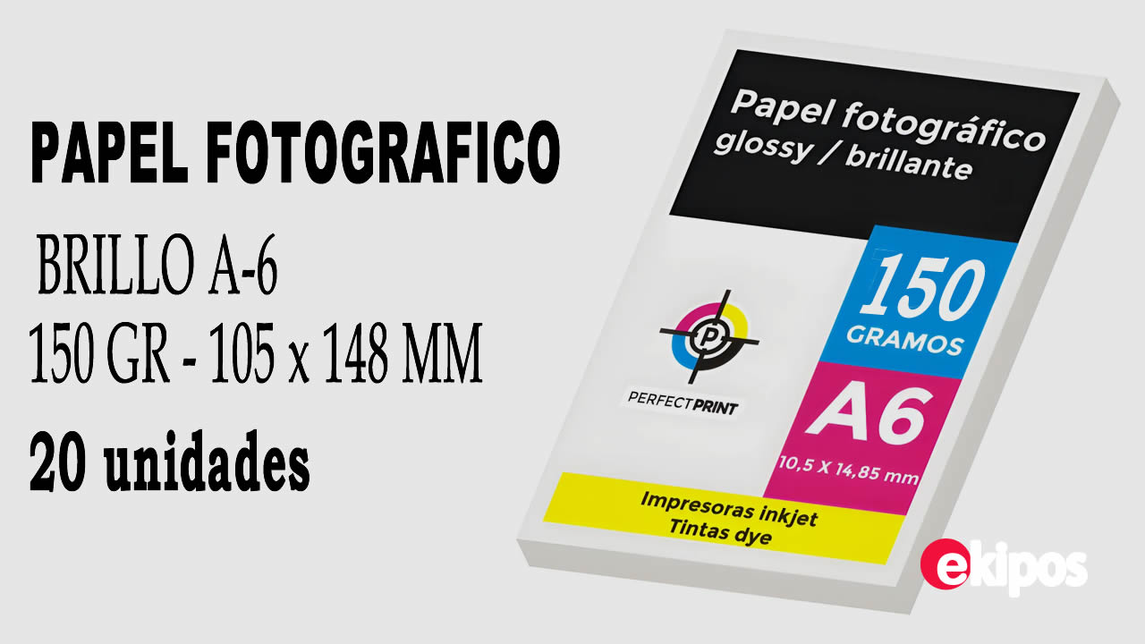 OEM Papel fotográfico A6  