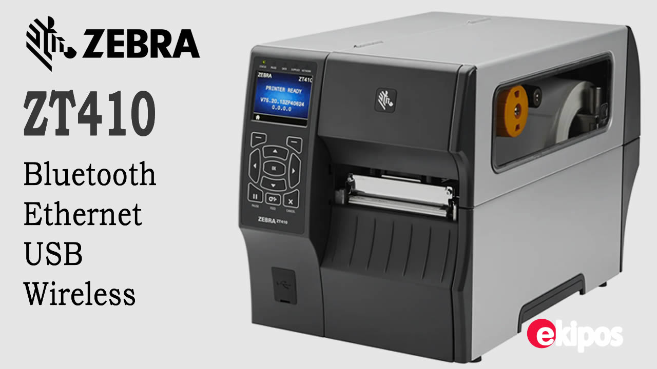 Zebra ZT410 Industrial USB Ethernet Wireless BT  