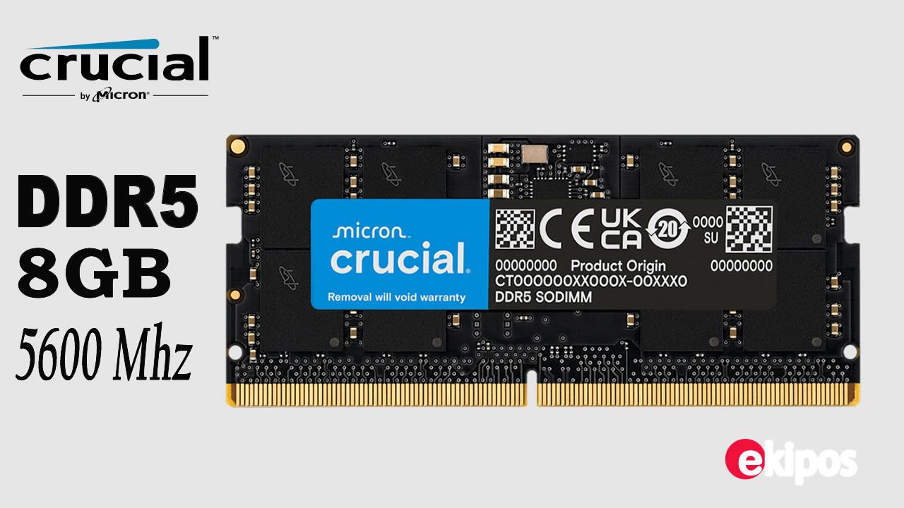 Crucial CT8G56C46S5 8GB 5600Mhz 