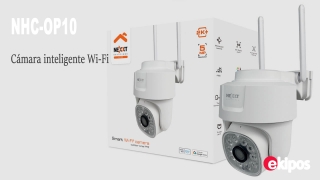 Nexxt Cámara inteligente Wi-Fi PTZ con cable para exteriores - NHC-OP10