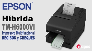 Epson Epson TM-H6000VI - Impresora térmica y multifunción -  Termica Matricial - Recibos y Cheques